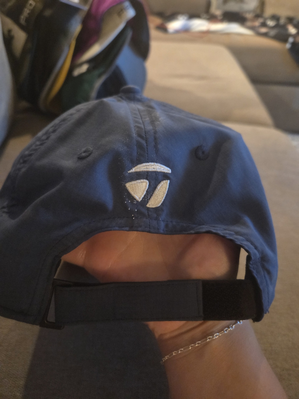 TaylorMade Navy Performance Golf Hat - Picture 4 of 5